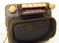 1947-1953 Chevy Pickup Truck Suburban Panel AM 6 Volt Restored Radio