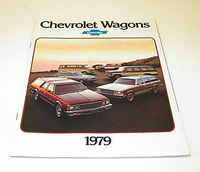 NOS 1979 Chevy Impala Station Wagon Monza Sport Utility Sales Brochure