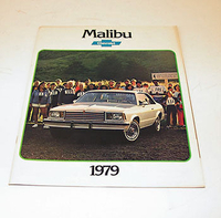 NOS 1979 Chevrolet Malibu Sales Brochure