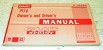 NOS 1976 GMC Sprint Owners Manual Genuine GM