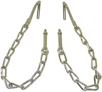 1973-85 Tailgate Chain Set Stainless Steel Stepside