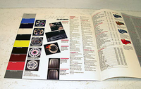 NOS 1987 Chevy Camaro Z28 Iroc Genuine GM Full Color Sales Brochure