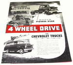 1955-59 4 Wheel Drive Napco Pamphlet