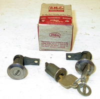 NOS 1962 Ford Galaxie Lock Cylinder Set Door And Ignition Genuine Ford