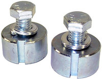 1954-55 Tailgate Hinge Set Stepside Zinc Plated