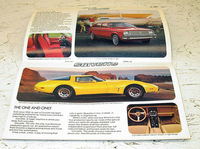 NOS 1979 Chevrolet Impala Camaro Wagon Corvette Monte Carlo G-Van Sales Brochure