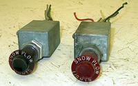 1950 1960 1970 Chevy GMC International Ford Dodge Jeep Snow Plow Light Switches