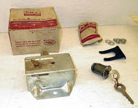 NOS 1963 Ford Fairlane Station Wagon Storage Compartment Lock Kit Genuine Ford