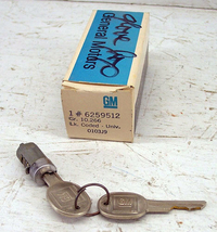 NOS 1973-1982 Chevrolet Chevy Corvette G-Van Storage Compartment Lock Coded GM