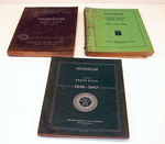 1940 1941 1942 1946 1947 Hudson Hudson Eight Hornet Master Parts Books (3)