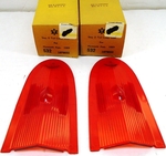 NORS 1959 Stop Taillamp Lenses - Plymouth Fury Savoy Belvedere #532 Glo-Brite