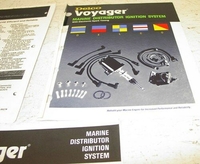 1980 1990 Voyager Marine Distributor Ignition System Manual Set - DELCO L4 V6 V8