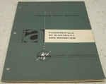 Vintage Original 1956 Delco Remy Fundamentals Training Chart Manual GM