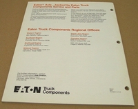 Eaton Drive Axle Service Training Manual - GM Book August 1982 General Motors