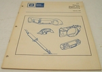 1978 Plastic Repair Training Manual - Chevrolet Corvette Camaro General Motors