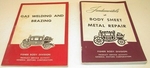 Pair of Two Fisher Body Division Body Repair Welding Training Brochures GM