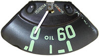 1954-55 Chevy Oil Pressure Gauge Delco